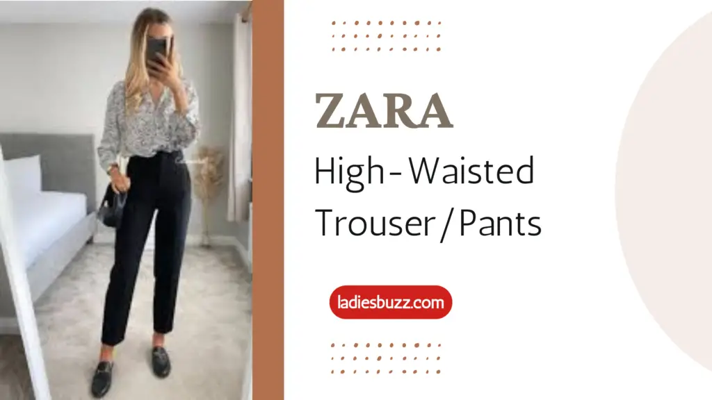 ZARA High-Waisted Trouser/Pants