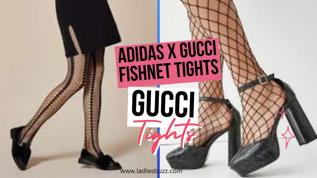 adidas x Gucci fishnet tights