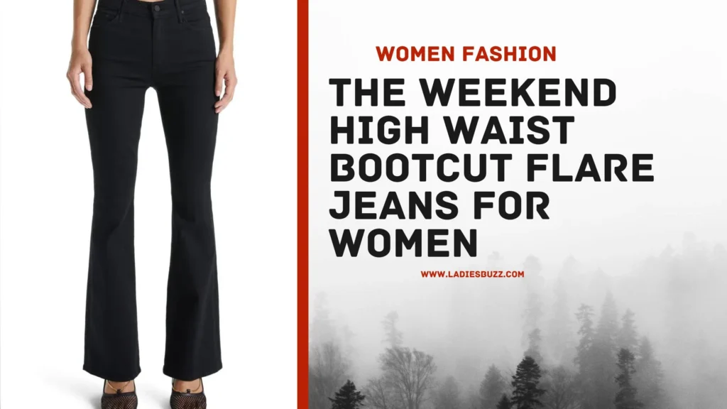 The Weekend High Waist Bootcut Flare Jeans for women