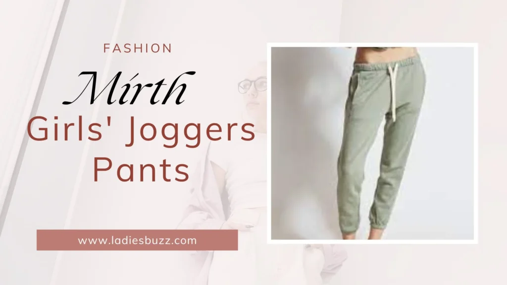 Mirth Girls' Joggers Pants