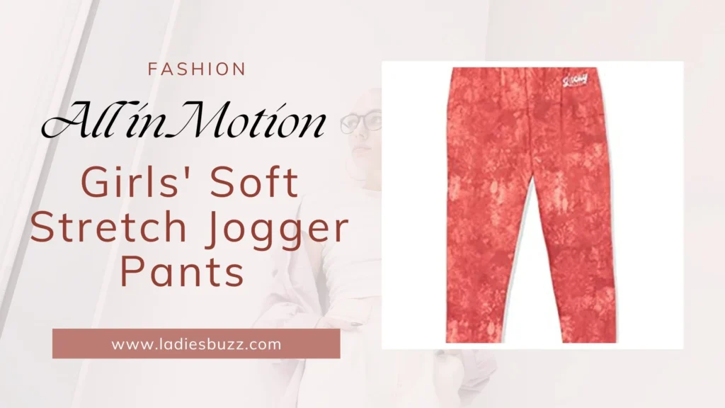 Girls' Soft Stretch Jogger Pants - All in Motion
