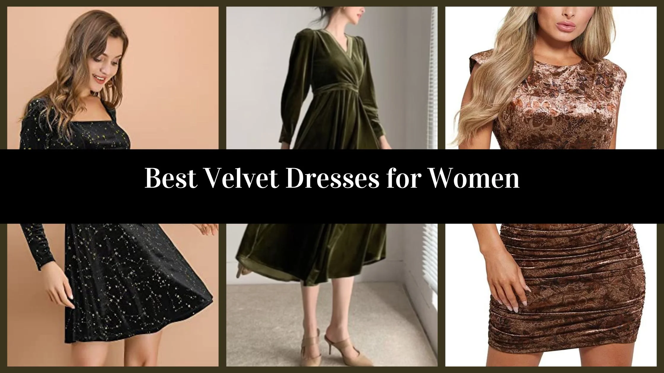 Best Velvet Dresses for women - My Blog