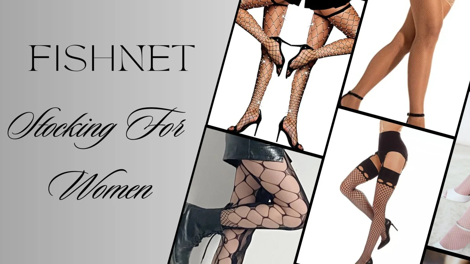 Fishnet stockings for women