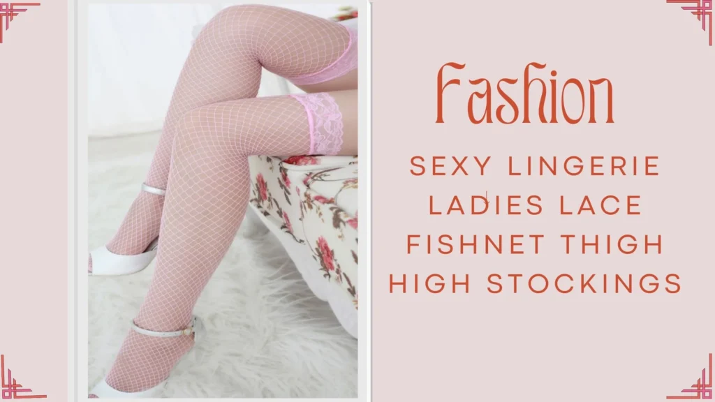 Fashion Sexy Lingerie ladies Lace Fishnet Thigh High Stockings