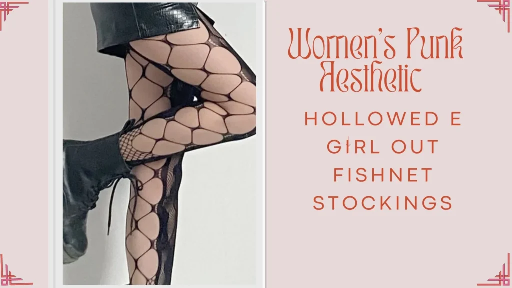 Women's Punk Aesthetic Hollowed E Girl out Fishnet Stockings